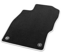 Hörsteler 1 08/7553 00 20 75 Tapis de Véhicule Sky Line, Noir/Blanc, 4 Pièces