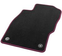 Hörsteler 1 08/7864 00 20 19 Tapis de Véhicule Sky Line, Noir/Magenta, 4 Pièces