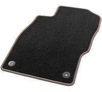 Hörsteler Tapis de Véhicule Sky Line, Noir/Beige, 4 Pièces