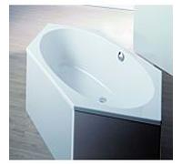 Hoesch Armada bain six coin 6182.010 200x90cm, blanc, asymétrique, gauche