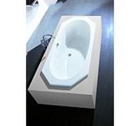 Hoesch Armada 8 baignoire d' angle 6169.010 180x80 cm, blanc