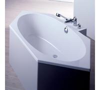 Hoesch Armada six baignoire d'angle 6177.010 190x90, blanc