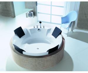 Hoesch Aviva baignoire ronde 180x180 cm ronde blanc 6620.010