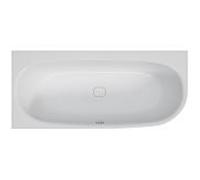 Hoesch Baignoire d'angle iSENSI 3841.010 190 x 90 cm, 235 l, version gauche, blanc