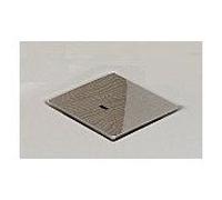 Hoesch cache bonde 118659.305 chromé , carré, pour receveur de douche