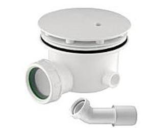 Hoesch Compact 60329.305 Ø 90 mm, avec cache bonde rond, chromé