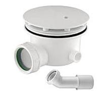 Hoesch compacte 60329.305 Ø 90 mm, avec couvercle de bonde rond, chromé
