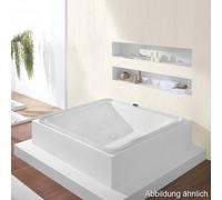 Hoesch ERGO Baignoire balnéo en îlot rectangulaire, 6444S.010305552,