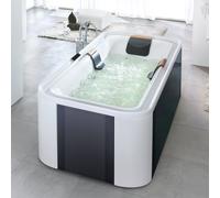 Hoesch ERGO Baignoire balnéo en îlot, softcube, 6441S.010305552,