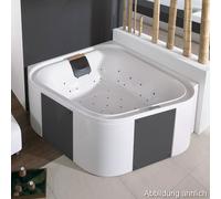 Hoesch ERGO Baignoire balnéo rectangulaire, 6443S.010305552,