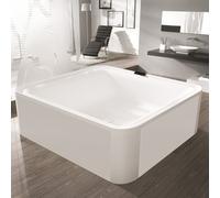 Hoesch ERGO Baignoire en îlot, softcube, 6444.010305550,