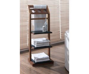 Hoesch étagère 40 cm noir-bois 89219