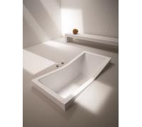 Hoesch Foster baignoire rectangulaire 180x80 cm blanc 6628.010
