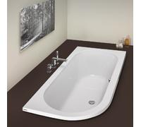 Hoesch Happy D. baignoire d’angle 180x80 cm côté droit blanc 6486.010