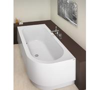 Hoesch Happy D. baignoire d’angle 180x80 cm côté gauche blanc 6485.010