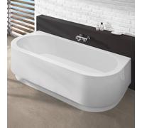 Hoesch HAPPY D. Baignoire semi-îlot, avec tablier, 6181.010,