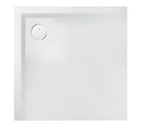 Hoesch Hoesch Bac à douche en minéral Muna Solique 80x80x3 cm, gris pierre, antidérapant Quantité:1