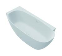 Hoesch Hoesch Baignoire îlot LABRILLIANTE avec trop-plein, 180x80 cm, gauche Quantité:1