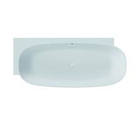 Hoesch Hoesch Baignoire îlot LABRILLIANTE ÜL-Gar. Com +, blanc mat, 180x80 cm, gauche Quantité:1