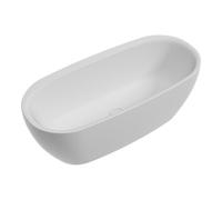 Hoesch Hoesch iSENSI Baignoire ovale 190x90 cm, trop-plein et vidage, blanc, blanc Quantité:1