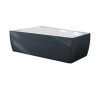 Hoesch Hoesch iSENSI Baignoire trapèze 180x140 cm, L, ÜLS + Kli/Kla, blanc cassé Quantité:1