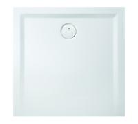 Hoesch Hoesch Receveur de douche en minéral Muna S 100x100x3cm, blanc, Soliq., sans antidérapant Quantité:1