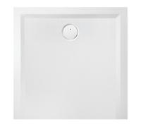 Hoesch Hoesch Solique Bac à douche en minéral de synthèse Muna 100x100x3 cm, blanc, antidérapant Quantité:1