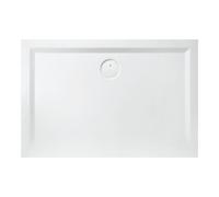 Hoesch Hoesch Solique Bac à douche en pierre minérale Muna 120x70x3cm, gris ardoise Quantité:1