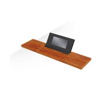 Hoesch Hoesch tablette de baignoire avec support, en bois Doussie résistant à l'eau Quantité:1