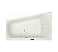 Hoesch Hoesch Whirlpool Dreamscape 6114&Reviva II Power+ Air, blanc/chromé/moteur D/G Quantité:1