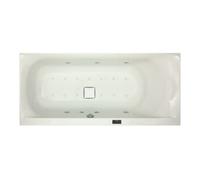 Hoesch Hoesch Whirlpool Thasos 3741 & Laola II Whirl+Air blanc/chrome/moteur gauche Quantité:1