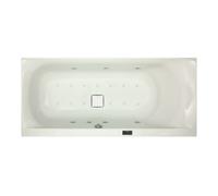 Hoesch Hoesch Whirlpool Thasos 3748 & Laola II Whirl+Air blanc/chromé/moteur droit Quantité:1
