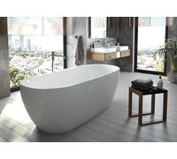 Hoesch iSensi baignoire autoportante 170x75 cm ovale blanc 3844.010
