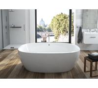 Hoesch iSensi baignoire autoportante 190x120 cm ovale blanc 3823.010