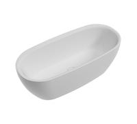 Hoesch iSensi baignoire autoportante 190x90 cm ovale blanc 3852.010