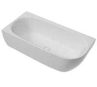 Hoesch iSensi baignoire d’angle 160x75 cm rectangulaire blanc 3969.010