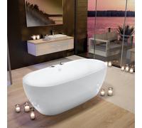 Hoesch iSENSI Baignoire en îlot, ovale, 3895.010,