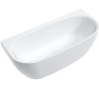 Hoesch iSensi baignoire murale 170x75 cm ovale blanc 3884010