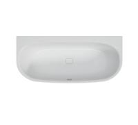 Hoesch iSensi baignoire murale 190x90 cm ovale blanc 3840.010