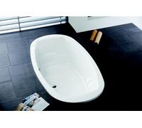 Hoesch Largo baignoire ovale 200x100 cm ovale blanc 3695.010010