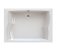 Hoesch Largo baignoire 3692.010 200x140cm, blanc, deux places