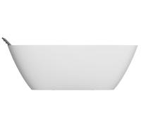 Hoesch LaSenia baignoire autoportante 150x70 cm ovale blanc 4500.010