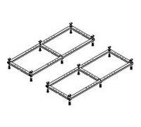 Hoesch Muna 118982 pour demi-cercle 100x100