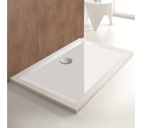 Hoesch bac à douche en Muna minérale 4164xA010 90x70x3cm, blanc , matériau unique