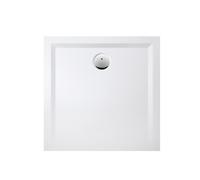 Hoesch bac à douche en Muna minérale 4162xA010 100x100x3cm, blanc , matériau unique