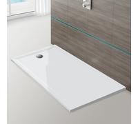 Hoesch Muna S receveur de douche en fonte minérale 4264XA.010 140 x 90 x 3 cm, blanc , Solique