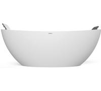 Hoesch Namur baignoire autoportante 160x75 cm ovale blanc 4404.013305