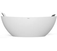 Hoesch Namur baignoire autoportante 180x80 cm ovale blanc 4401.013305