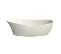 Hoesch Design – Baignoire îlot Namur 4493.013305 Solique blanc mat 190 x 90 cm chromée