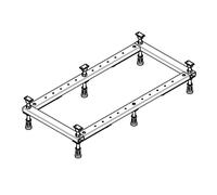Hoesch Piétement pour receveur de douche, L : 90 l : 90 à L : 100 l : 90 cm, 118984,